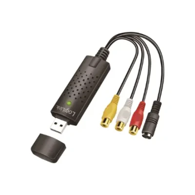 Logilink  |  USB 2.0 A / V grabber, USB-A / M to 3x RCA + Mini-DIN 5 / F, Windows 11  |  VG0030A