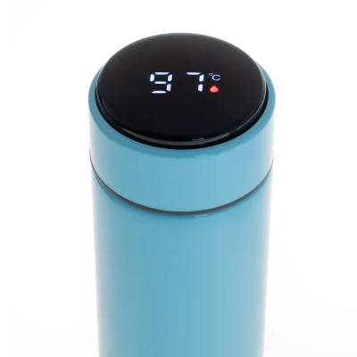 Adler  |  Thermal Flask  |  AD 4506bl  |  Material Stainless steel / Silicone  |  Blue