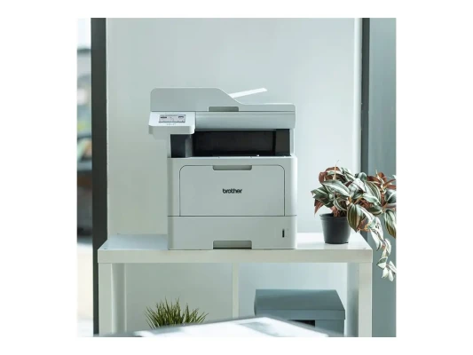 Brother Multifunction Printer  |  DCP-L5510DW  |  Laser  |  Mono  |  All-in-one  |  A4  |  Wi-Fi  |  White