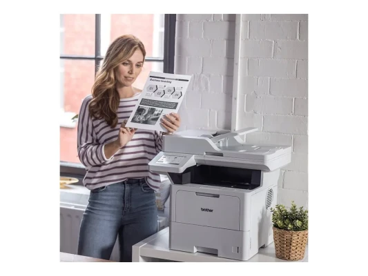 Brother All-In-One  |  MFC-L6710DW  |  Laser  |  Mono  |  Multicunction Printer  |  A4  |  Wi-Fi  |  Grey