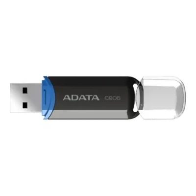 ADATA  |  USB флеш-накопитель  |  C906  |  64 ГБ  |  USB 2.0  |  Черный