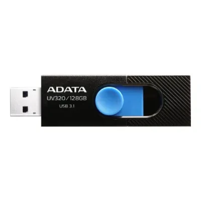 ADATA  |  USB Flash Drive  |  UV320  |  64 GB  |  USB 3.2 Gen1  |  Black / Blue