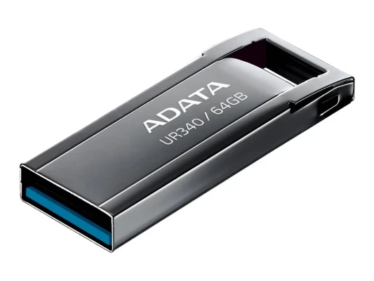 ADATA  |  USB Flash Drive  |  UR340  |  32 GB  |  USB 3.2 Gen1  |  Black