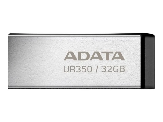 ADATA  |  USB zibatmiņa  |  UR350  |  32 GB  |  USB 3.2 Gen1  |  Melns