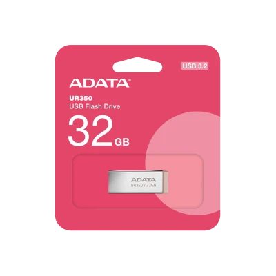 ADATA  |  USB zibatmiņa  |  UR350  |  32 GB  |  USB 3.2 Gen1  |  Brūns