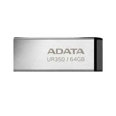 ADATA  |  USB Flash Drive  |  UR350  |  64 GB  |  USB 3.2 Gen1  |  Black
