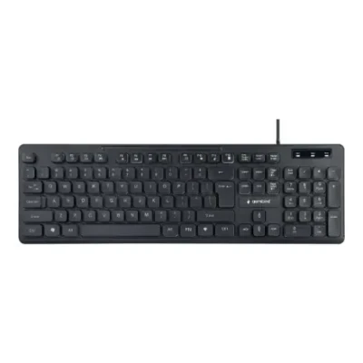 Gembird  |  "Rainbow" Backlight Multimedia Keyboard  |  KB-UML-02  |  Keyboard  |  Wired  |  US  |  Black  |  N / A