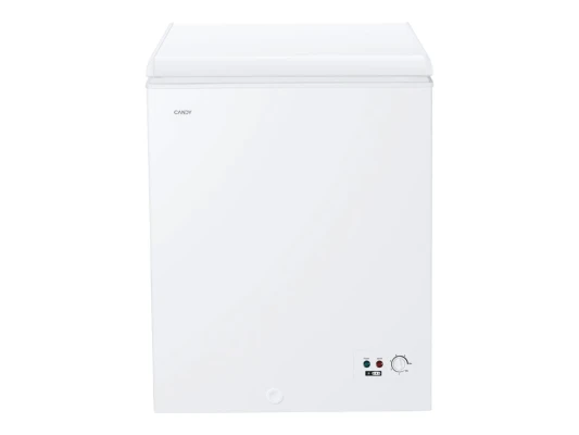 Candy  |  Freezer  |  CCHH 145E  |  Energy efficiency class E  |  Chest  |  Free standing  |  Height 84.5 cm  |  Total net capacity 137 L  |  White