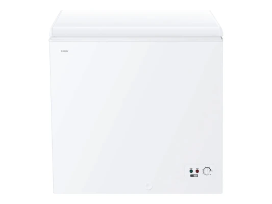 Candy  |  Freezer  |  CCHH 200E  |  Energy efficiency class E  |  Chest  |  Free standing  |  Height 84.5 cm  |  Total net capacity 196 L  |  White