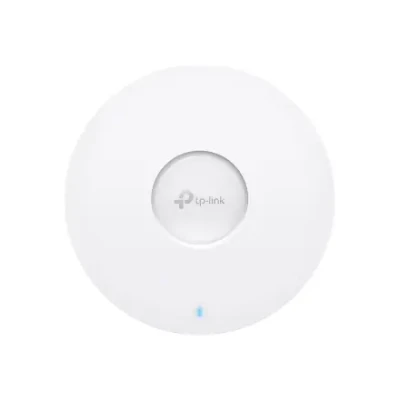 TP-LINK  |  AX5400 Ceiling Mount WiFi 6 Access Point  |  EAP673  |  802.11ax  |  10 / 100 / 1000 Mbit / s  |  Ethernet LAN (RJ-45) ports 1  |  MU-MiMO Yes  |  PoE in  |  Antenna type Internal Omni