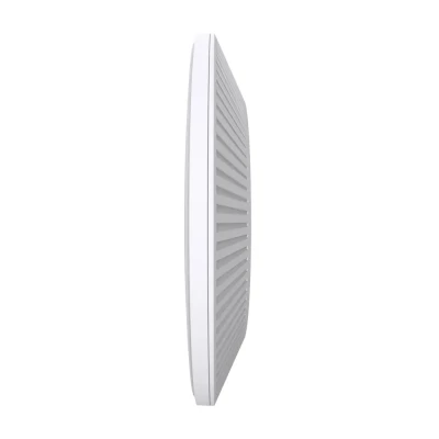 TP-LINK  |  AX5400 Ceiling Mount WiFi 6 Access Point  |  EAP673  |  802.11ax  |  10 / 100 / 1000 Mbit / s  |  Ethernet LAN (RJ-45) ports 1  |  MU-MiMO Yes  |  PoE in  |  Antenna type Internal Omni