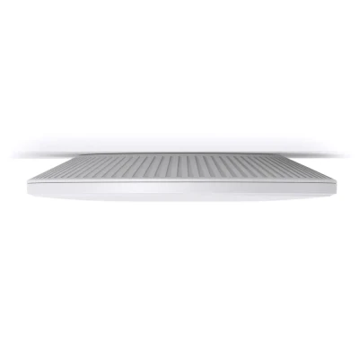 TP-LINK  |  AX5400 Ceiling Mount WiFi 6 Access Point  |  EAP673  |  802.11ax  |  10 / 100 / 1000 Mbit / s  |  Ethernet LAN (RJ-45) ports 1  |  MU-MiMO Yes  |  PoE in  |  Antenna type Internal Omni