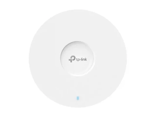 TP-LINK  |  AX5400 Ceiling Mount WiFi 6 Access Point  |  EAP673  |  802.11ax  |  10 / 100 / 1000 Mbit / s  |  Ethernet LAN (RJ-45) ports 1  |  MU-MiMO Yes  |  PoE in  |  Antenna type Internal Omni