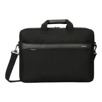 Targus  |  TSS984GL  |  GeoLite EcoSmart Essential Laptop Case  |  Fits up to size 15-16 "  |  Slipcase  |  Black  |  Shoulder strap