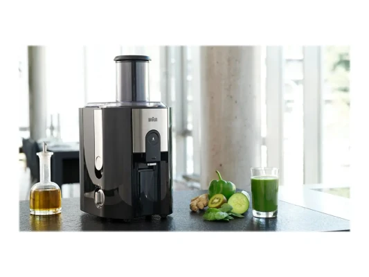 Braun  |  J 500 Multiquick 5  |  Type Juicer  |  Black  |  900 W  |  Number of speeds 2