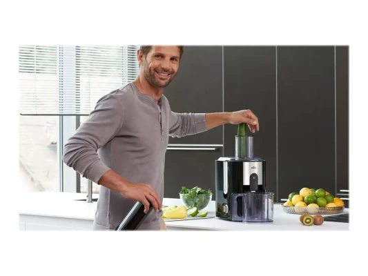 Braun  |  J 500 Multiquick 5  |  Type Juicer  |  Black  |  900 W  |  Number of speeds 2