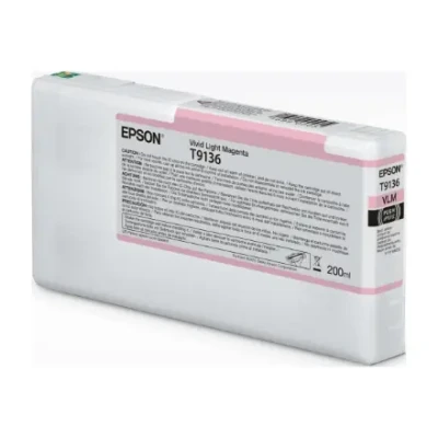 Epson Ink Cartridge  |  T91360N  |  Ink Cartrige  |  Vivid Light Magenta