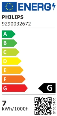 Philips Smart WiFi Filament Clear G95 RGB  |  E27  |  6.3W  |  Full colour