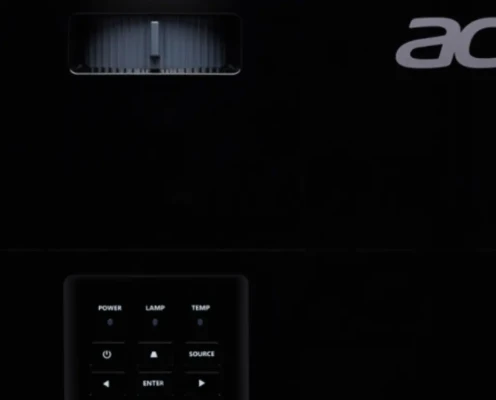 Acer X1328WHn  |  WXGA (1280x800)  |  5000 ANSI lumens  |  20000:1  |  Black