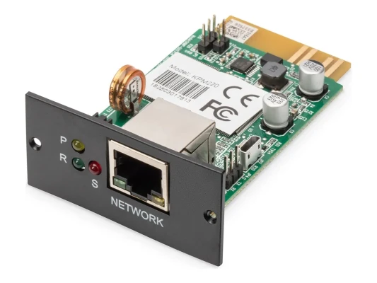 Digitus  |  SNMP and WEB card for DIGITUS OnLine UPS rack mount units  |  DN-170100-1