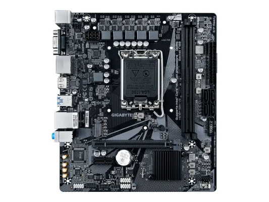 Gigabyte  |  H610M S2H V2 1.0  |  Processor family Intel  |  Processor socket LGA1700  |  DDR5 DIMM  |  Supported hard disk drive interfaces M.2, SATA  |  Number of SATA connectors 4