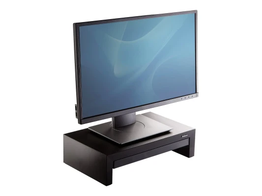 Fellowes  |  Designer Suites Monitor Riser  |  Height adjustment  |  Black