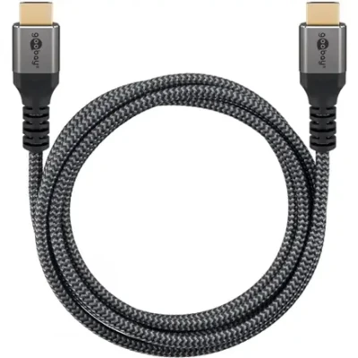 Goobay High Speed HDMI Cable with Ethernet  |  HDMI to HDMI  |  1 m