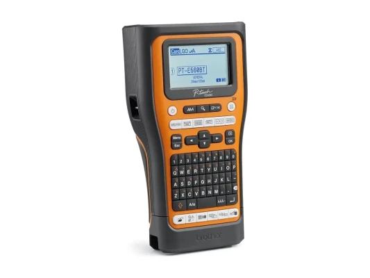 Brother PT-E560BTVP  |  Термальный  |  Принтер этикеток  |  Максимальный размер бумаги ISO A-другой  |  Оранжевый  /  Черный
