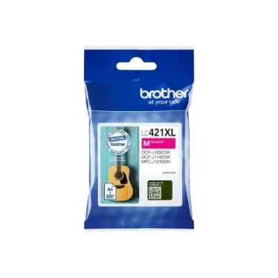 Brother LC421XLM  |  Tintes kasete  |  Magenta