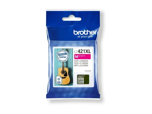 Brother LC421XLM  |  Tintes kasete  |  Magenta
