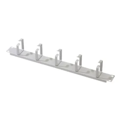 Digitus  |  Cable Management Panel with Cable Rings for 483 mm (19") Cabinets, 1U  |  DN-97601  |  Grey