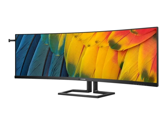 Philips  |  Изогнутый бизнес-монитор  |  45B1U6900C / 00  |  44.5 "  |  VA  |  HDR  |  32:9  |  75 Гц  |  4 мс  |  5120 x 1440 пикселей  |  450 кд / м²  |  Количество HDMI портов 2  |  Черный  |  Гарантия 24 месяца