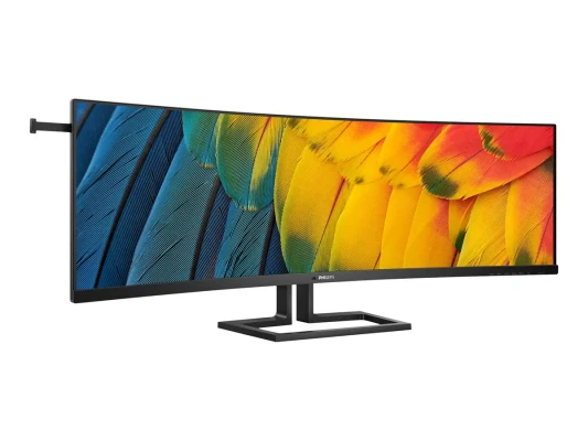 Philips  |  Изогнутый бизнес-монитор  |  45B1U6900C / 00  |  44.5 "  |  VA  |  HDR  |  32:9  |  75 Гц  |  4 мс  |  5120 x 1440 пикселей  |  450 кд / м²  |  Количество HDMI портов 2  |  Черный  |  Гарантия 24 месяца