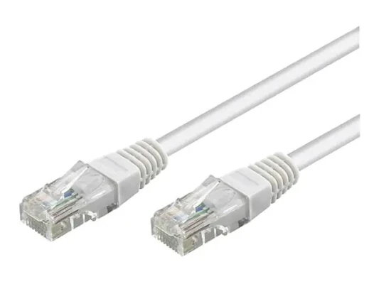 Patch Cable  |  68637 CAT 6 U / UTP  |  PVC AWG 24 / 7  |  Cable length: 5 m  |  White