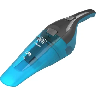 BLACK & DECKER  |  Vacuum Cleaner  |  WDC215WA-QW  |  Cordless operating  |  Handstick  |  7.2 V  |  Operating time (max) 10 min  |  Blue