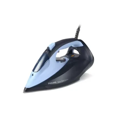 Philips DST7041 / 20  |  Паровой утюг  |  2800 Вт  |  Вместимость водяного резервуара 300 мл  |  Непрерывный пар 50 г / мин  |  Увеличение парового давления 250 г / мин  |  Синий