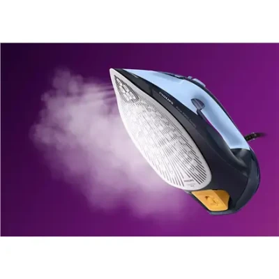 Philips DST7041 / 20  |  Паровой утюг  |  2800 Вт  |  Вместимость водяного резервуара 300 мл  |  Непрерывный пар 50 г / мин  |  Увеличение парового давления 250 г / мин  |  Синий