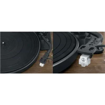 Muse Turntable Stereo System with Bluetooth Out  |  MT-107 BTO  |  2x5 W  |  Bluetooth  |  Black / Brown