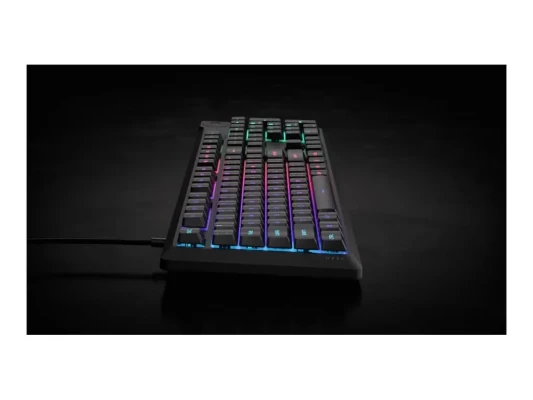 Corsair K55 CORE RGB  |  Gaming keyboard  |  Wired  |  NA  |  Black  |  USB 2.0 Type-A