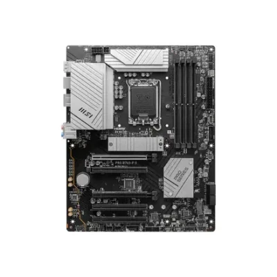 MSI  |  PRO B760-P II  |  Processor family Intel  |  Processor socket LGA1700  |  DDR5  |  Number of SATA connectors 4
