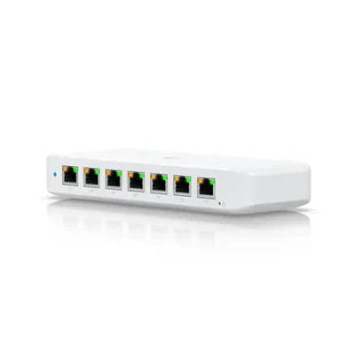 Ubiquiti Switch  |  USW-Ultra  |  Managed L2  |  Rackmountable  |  Gigabit Ethernet (copper) ports quantity 8  |  PoE / Poe+ ports quantity 7