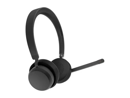 Гарнитура Lenovo VoIP (Teams)  |  4XD1M80020  |  Bluetooth  |  Встроенный микрофон  |  Беспроводная  |  Черная