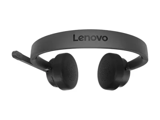 Гарнитура Lenovo VoIP (Teams)  |  4XD1M80020  |  Bluetooth  |  Встроенный микрофон  |  Беспроводная  |  Черная