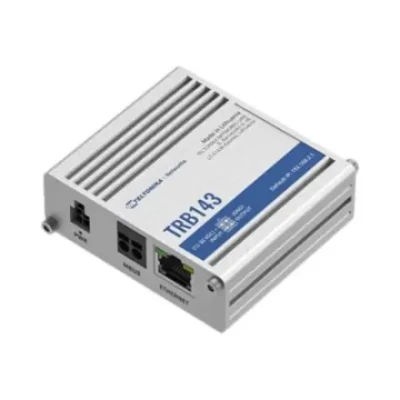 LTE Cat 4 M-Bus  |  TRB143  |  10 / 100 / 1000 Mbit / s  |  Ethernet LAN (RJ-45) porti 1  |  Mesh atbalsts Nav  |  MU-MiMO Nav  |  4G