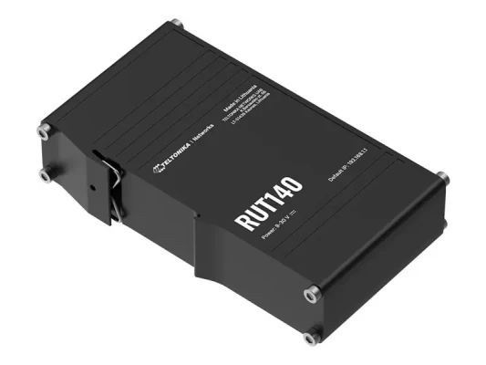 Teltonika RUT140 Router  |  Wi-Fi 4  |  2.4 GHz  |  2x RJ-45