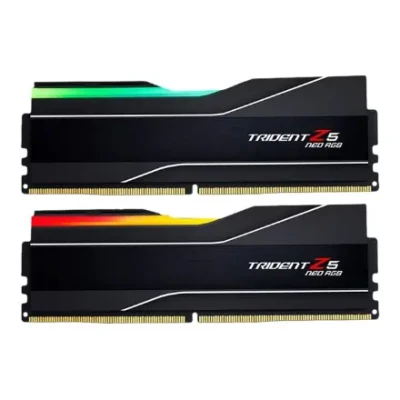 G.Skill  |  Trident Z5 Neo RGB  |  32 GB (2x16 GB)  |  DDR5  |  6400 MHz  |  CL32  |  F5-6400J3239G16GX2-TZ5NR