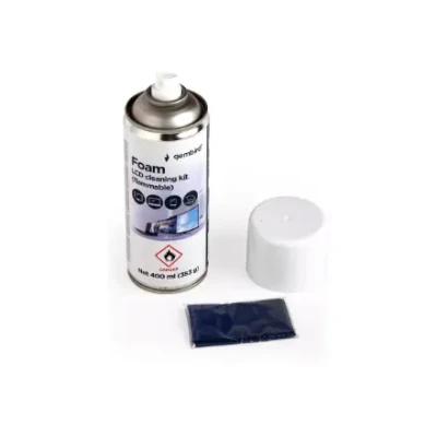 Gembird putu LCD tīrīšanas komplekts  |  CK-LCD-08  |  Putu tīrītājs LCD  /  TFT ekrāniem  |  400 ml