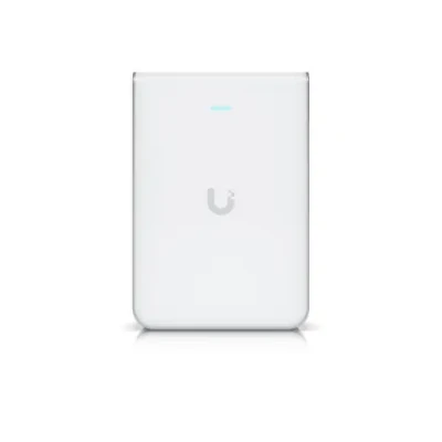 Ubiquiti U7 Pro Wall  |  2.4 - 6 GHz  |  2500 Mbit / s  |  Ethernet LAN (RJ-45) ports 1  |  MU-MiMO Yes  |  PoE in  |  Antenna type Inner