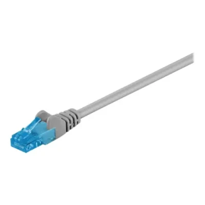 Goobay Patch Cable  |  CAT 6A U / UTP  |  AWG 26 / 7  |  Cable length: 5 m  |  Grey