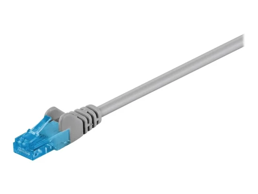 Goobay Patch Cable  |  CAT 6A U / UTP  |  AWG 26 / 7  |  Cable length: 5 m  |  Grey